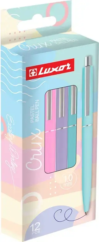 Набор шариковых ручек Luxor Cruxbal Pastel Photo 3