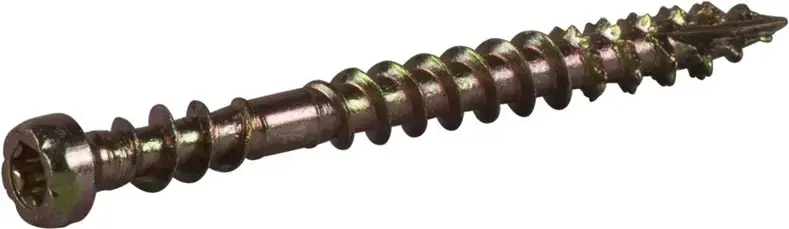 Шуруп для основания ESSVE 3.9x42 мм, желтый цинк Photo 2