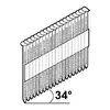 ESSVE 34D Strip Nails 3.1x90 mm Photo 2