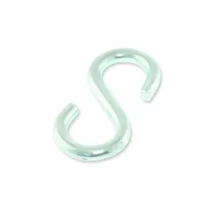 Suki S-Hook 3.0x25 mm, Zinc Plated, 4 Pieces