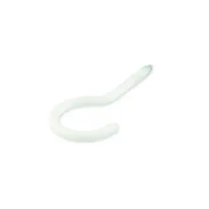 Suki Cloth-Line Hook 50x4.4x17x13 mm White 4 Pieces