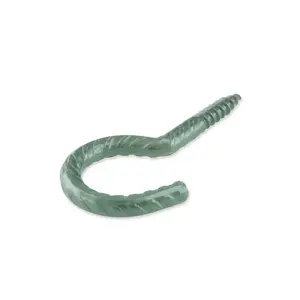 Suki Bended Hook 60x5.2x20x14 mm, Rust Black, 4 Pieces