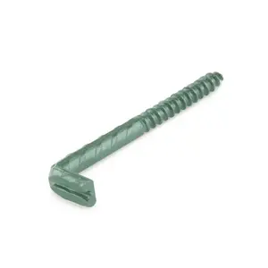 Suki Slotted Hook 50x5.2x25x16 mm, Black, 4 Pieces