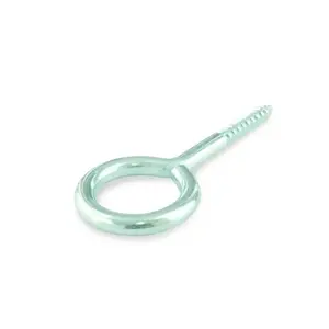 Suki Eye Screw 25 x 12 x 3.8 x 18 mm, Zinc Plated, 5 Pieces