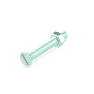 Suki Machine Screw M5x20, DIN 963, Zinc Plated, 9 Pieces