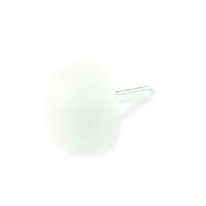 Suki 6156126 Upholstery Nails, 9 mm, White, 30 Pieces