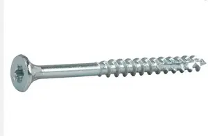 Шуруп по дереву ESSVE Cutters 4.0x60 мм, потайная головка, оцинкованный, 100 штук