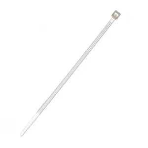 Elematic 5203C-ECS Cable Ties, 98 x 2.5 mm, White, 100 Pieces