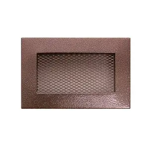 HEARTH Old Brass Grate 110 x 170 mm