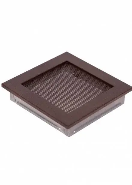 Латунная решетка HEARTH 170 x 170 мм Photo 2