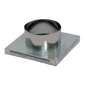 Grate reduction 17x17 cm for 100 mm pipe