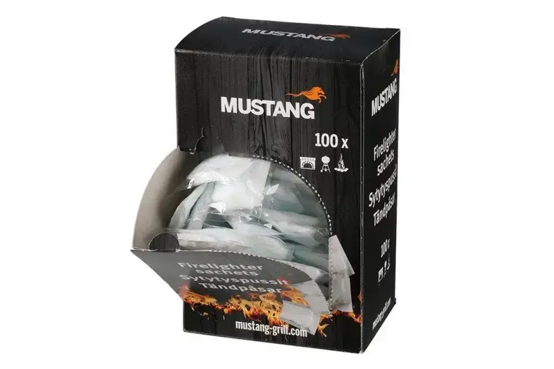 Зажигалки Mustang 626655 белые - 100 шт Photo 2