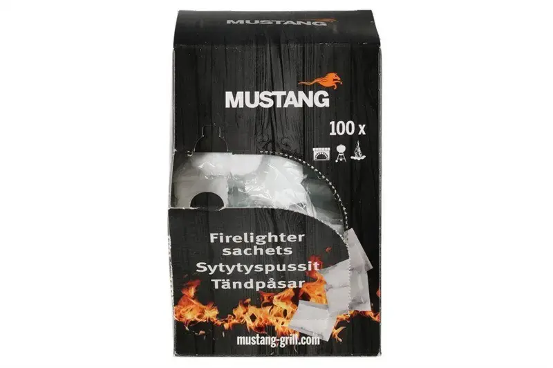 Зажигалки Mustang 626655 белые - 100 шт Photo 3