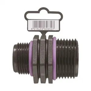 RAIN Reducing Nipple 1" x 3/4" Male Threaded Fitting