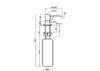 Дозатор для мыла Invena AA-22-004-J Photo 3
