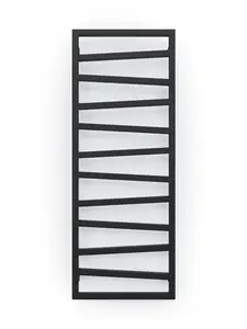 Ūdens dvieļu žāvētājs Terma ZigZag, 500x1310 mm, melns