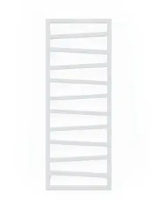 Ūdens dvieļu žāvētājs TERMA ZigZag, 500x1310 mm, balts