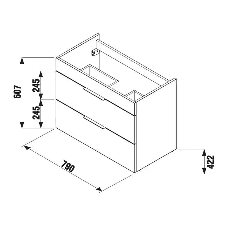 Тумба с раковиной JIKA CUBE Photo 2