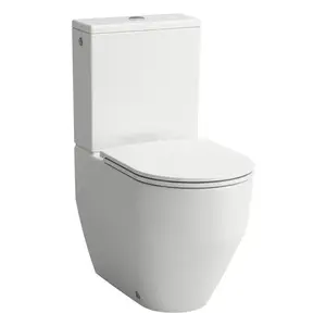Laufen Standing Toilet Bowl with Horizontal Outlet
