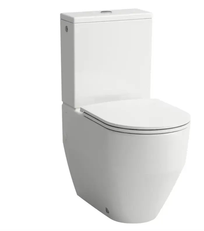 Напольный унитаз Laufen с горизонтальным выпуском Photo 2