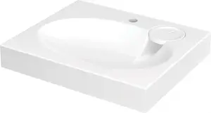 PAA Claro Washbasin, 600x500x90 mm, Stone Mass