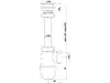 ANI PLAST C1000 Washbasin Siphon 40 mm Photo 3