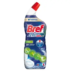 Tualetes tīrīšanas līdzeklis Bref 10xEffect Ocean 700 ml