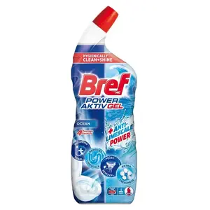 Tualetes tīrīšanas līdzeklis Bref Power Aktiv Gel Ocean 700ml
