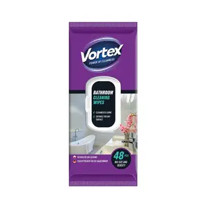 Влажные салфетки Vortex, 48 штук