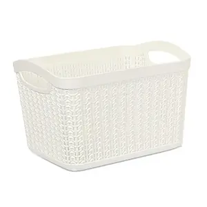 UCSAN Knit Series Storage Basket 3.3L White