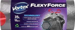 Vortex Flexy Force atkritumu maisi, 35 litri, 15 gabali