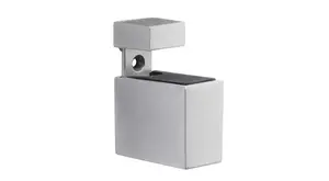 DOLLE CUADRO Shelf Support Set 5-20 mm Silver
