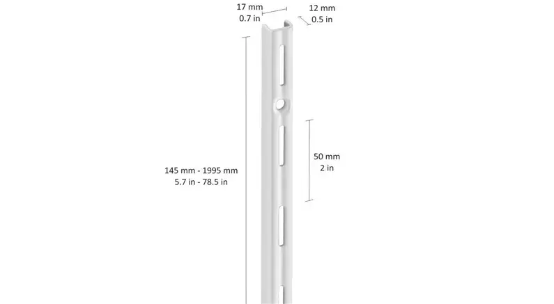 Sienas sliede DOLLE WALLBAND SINGLE 995 mm Photo 2