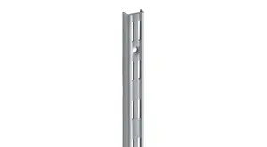 DOLLE Wall Upright, Double Slot, 495 mm, Grey