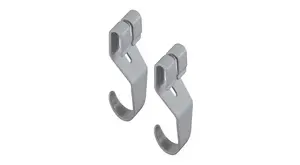 DOLLE Walk-in Clamp 82x23 mm Grey