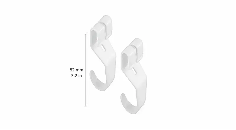 DOLLE Walk-in skava 82x23 mm, pelēka Photo 2