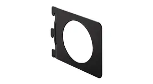 DOLLE 208411 Book End for Wall Upright 142x118mm Black