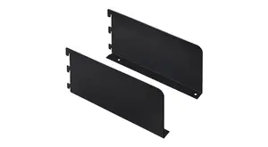 DOLLE Book Shelf Brackets, 250x128 mm, Black, 1 Pair