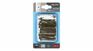 DOLLE WALLFIX. 20XBLACK Wall Mounting Set