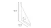 Кронштейн для полки DOLLE FIL 210x210 мм белый Photo 2