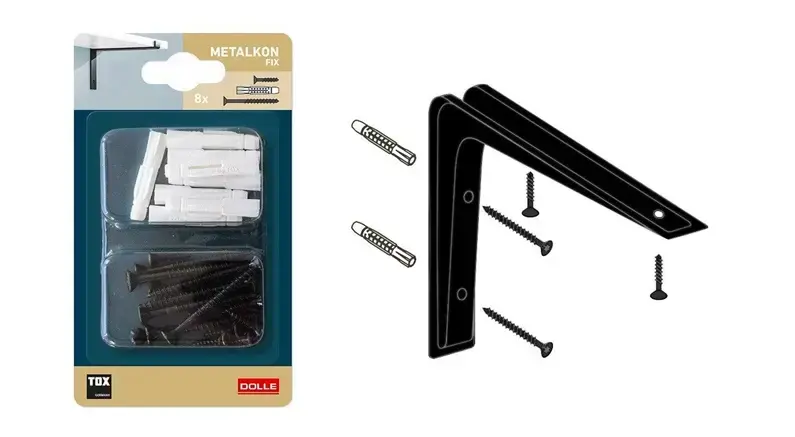 Монтажные винты DOLLE Metalkon Fix - 8 штук Photo 2