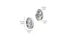 DOLLE WALL-SET Chrome Mounting Kit Photo 2