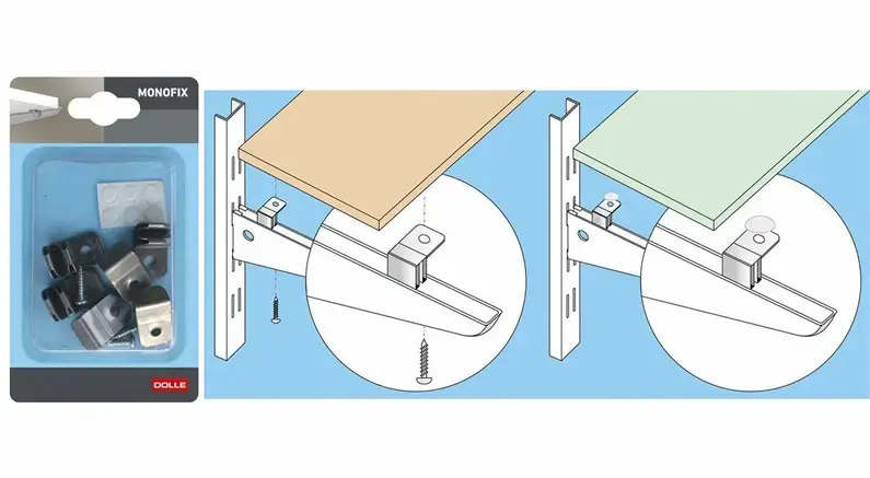 DOLLE Double Bracket 220 mm Black Photo 3