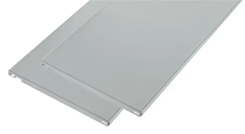 DOLLE Steelboard 800x300 mm Grey Metal Shelf Set Photo 2