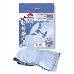 Чистящая салфетка York Bacteria Stop 026330, синяя