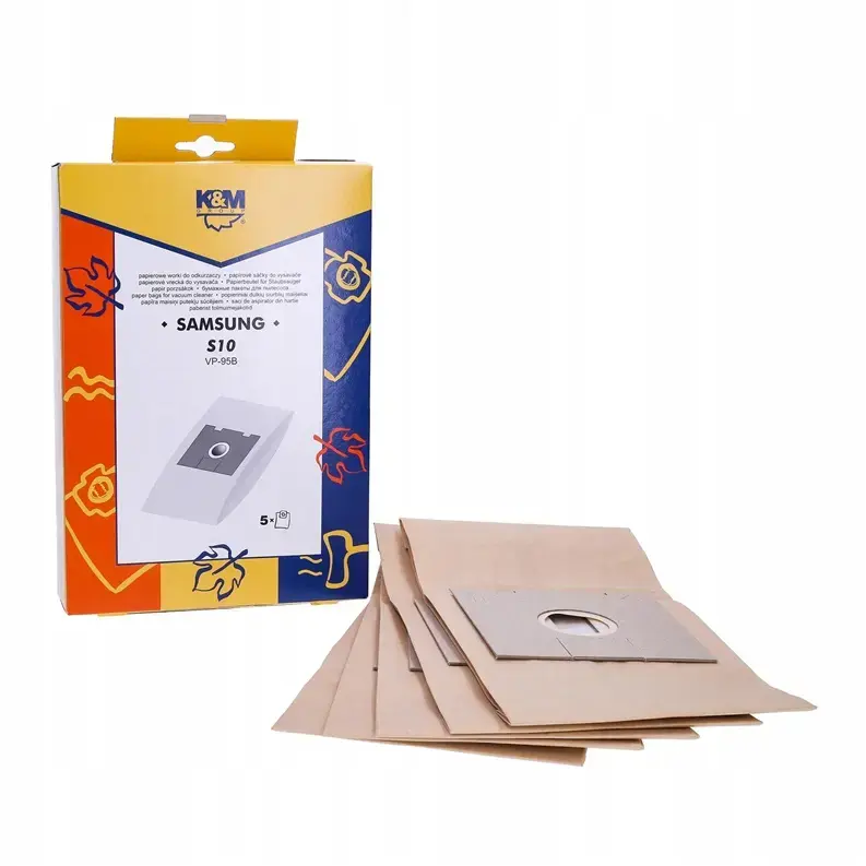 km S10 Vacuum Cleaner Bags for Samsung VP-95B Photo 2