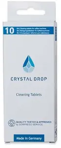 Crystal Drop kafijas eļļas noņemšanas tabletes, 10 gabali