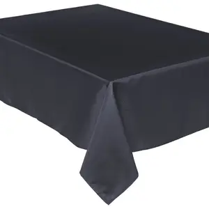 Скатерть JJA Atmosphera 103900L с грязеотталкивающим покрытием 140x240 см, темно-серая