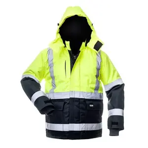 Рабочая куртка B-Safety Baltic Canvas HI-VIS FB-8946, размер M