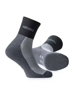 Ardon Gray Socks, Size 42-45, Grey